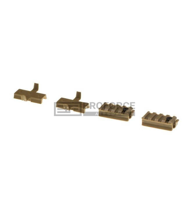 Emerson FAST Mount Rail Set - Tan