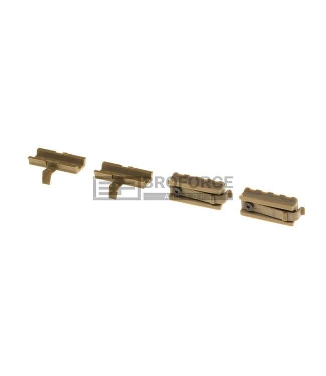 Emerson FAST Mount Rail Set - Tan
