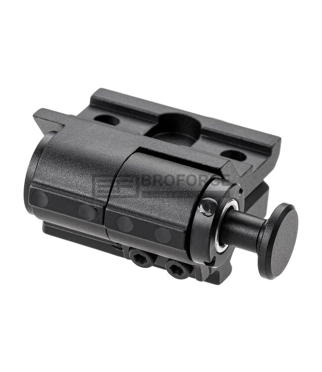 Primary Arms Flip to Side Magnifier Mount Push Button - 2 Bolt Interface - Black
