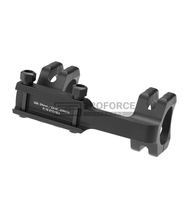 Primary Arms GLx 34mm Cantilever Scope Mount - 20 MOA - Black