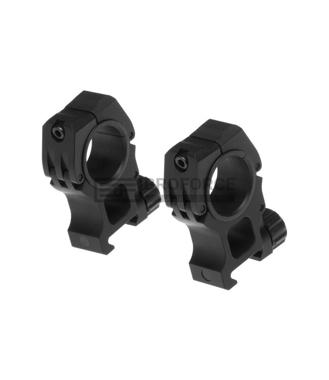 Aim-O M10 Mount Rings 25.4mm / 30mm - Black