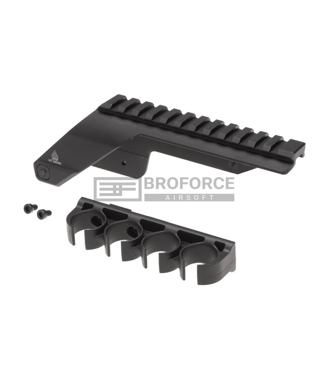 Leapers Mossberg 590 Mount Base - Black
