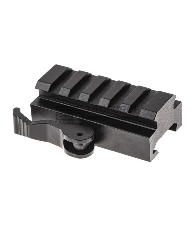 Aim-O QD Riser 5-Slot Mount - Black