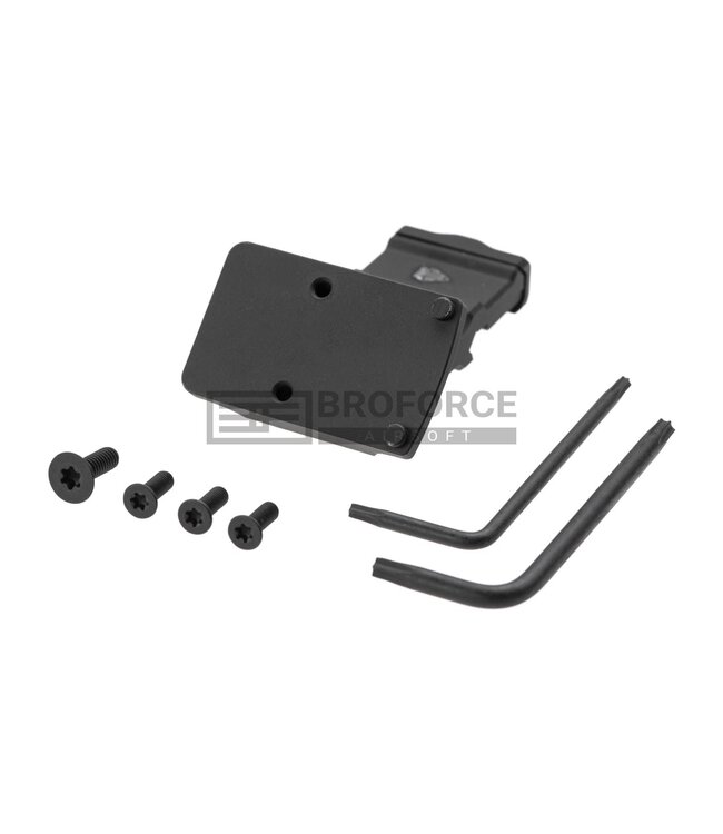 Leapers RMR Super Slim 45 Degree Angle Mount - Black