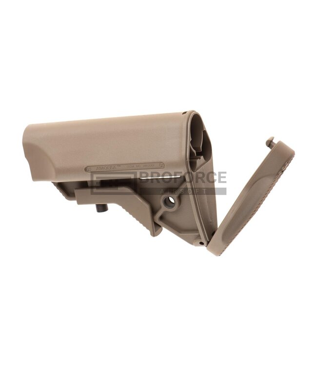 Amoeba M4 Butt Stock - Dark Earth