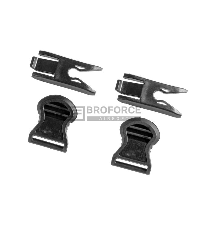FMA Goggle Swivel Clips 19mm - Black
