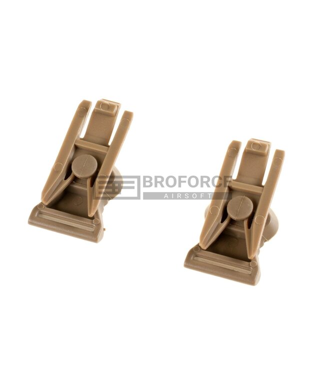 FMA Goggle Swivel Clips 19mm - Dark Earth