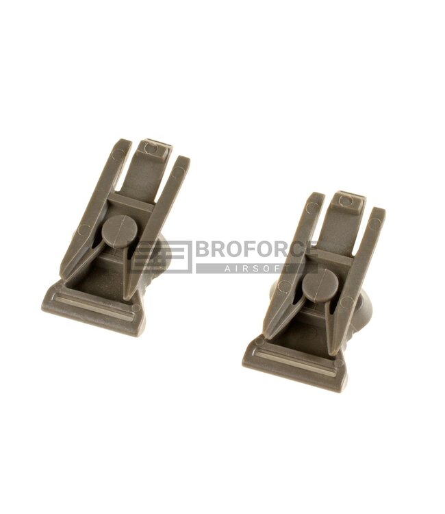 FMA Goggle Swivel Clips 19mm - Foliage Green