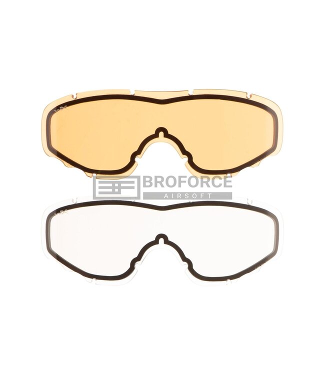 Wiley X Spear Dual Goggle - Tan