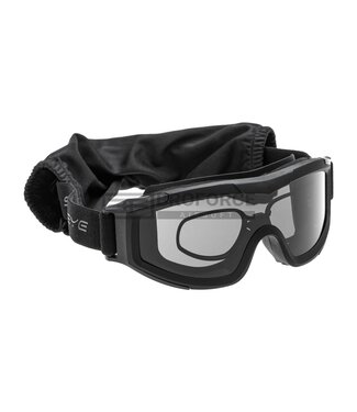 SwissEye F-Tac Goggle Smoke / Orange / Clear - Black