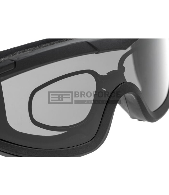 SwissEye F-Tac Goggle Smoke / Orange / Clear - Black