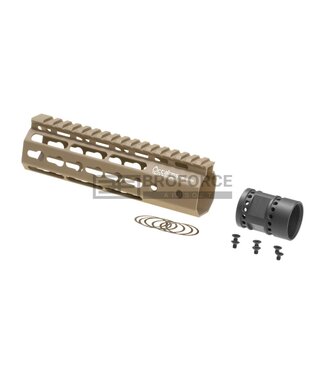 Ares 7 Inch Keymod Handguard Set - Desert