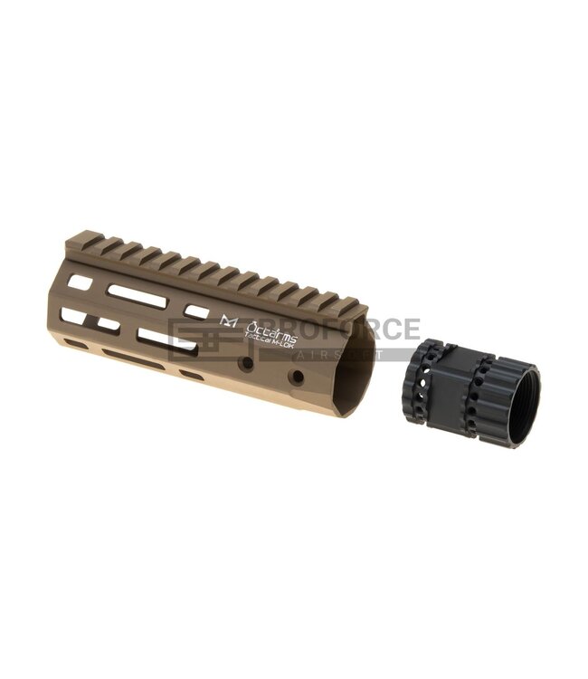 Ares 145mm M-LOK Handguard Set - Dark Earth