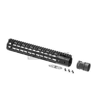 Ares 12 Inch Keymod Handguard Set - Black