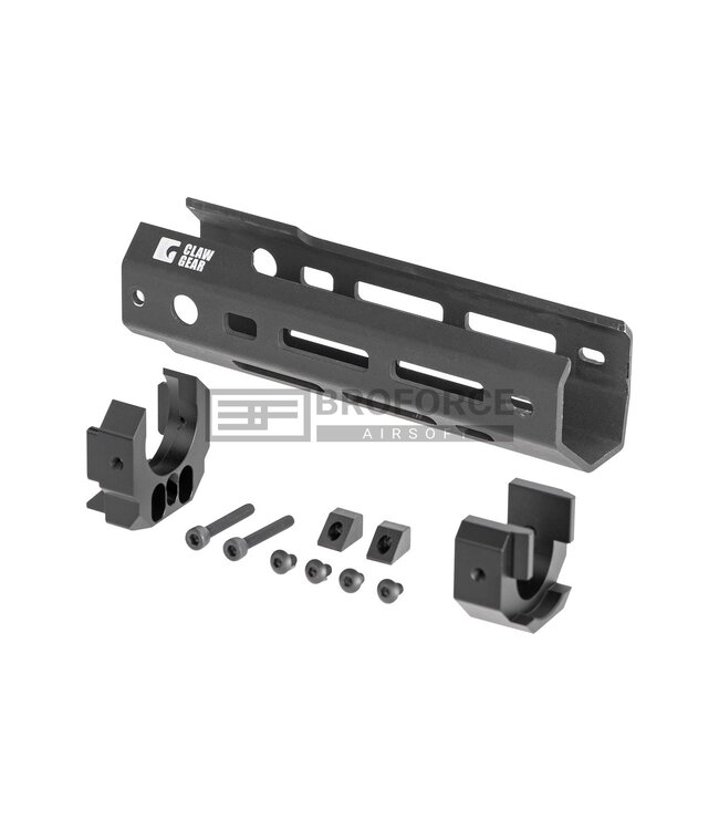 Clawgear AK47 Short Slick Handguard M-LOK - Black