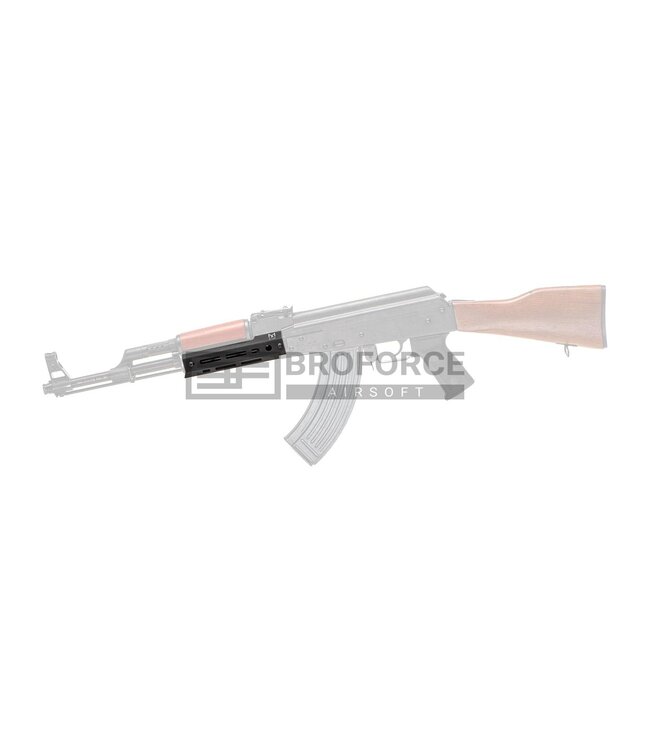 Clawgear AK47 Short Slick Handguard M-LOK - Black