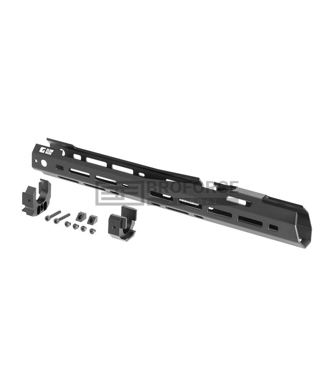 Clawgear AK47 Long Slick Handguard M-LOK - Black