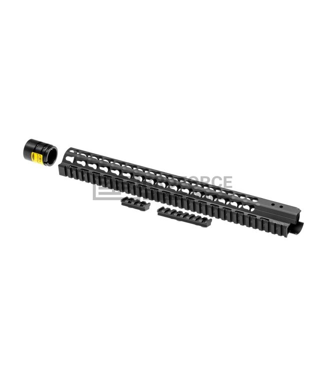 Leapers AR-15 15.3 Inch Super Slim Free Float Handguard Keymod - Black