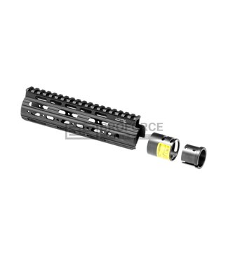 Leapers AR-15 7.2 Inch Super Slim Free Float Handguard - Black Leapers AR-15 7.2 Inch Super Slim Free Float Handguard - Black