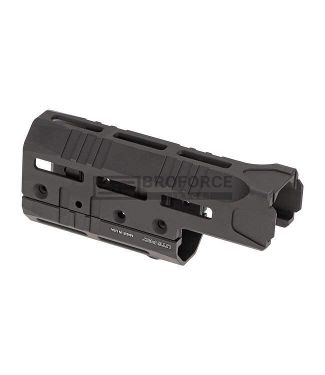 Leapers AK 6 Inch Super Slim M-LOK Handguard - Black