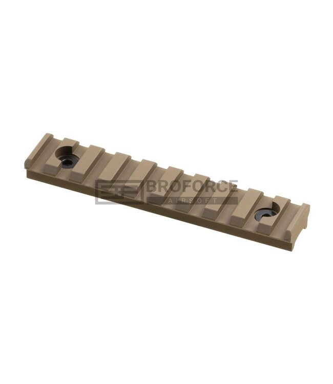 Leapers Picatinny Rail Section 10 Slots for Super Slim Handguard - Dark Earth