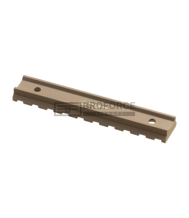 Leapers Picatinny Rail Section 10 Slots for Super Slim Handguard - Dark Earth