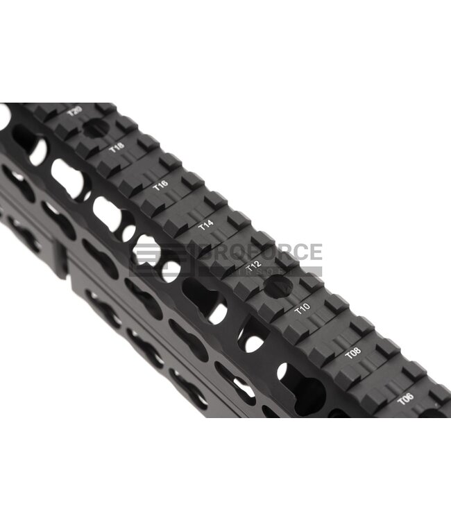 Leapers AK 13.5 Inch Super Slim Keymod Handguard CN - Black