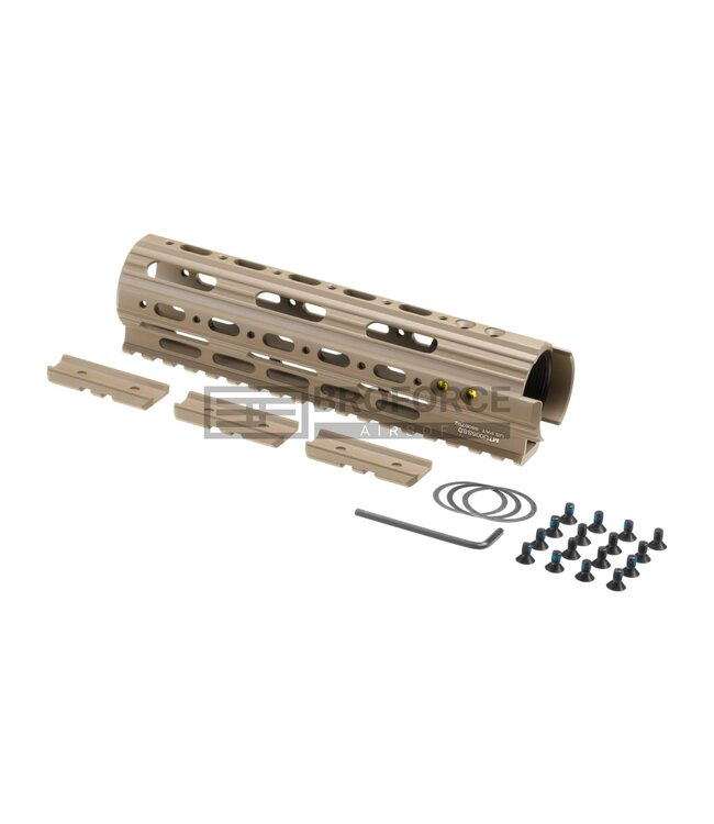 Leapers AR-15 7 Inch Super Slim Free Float Handguard - Dark Earth