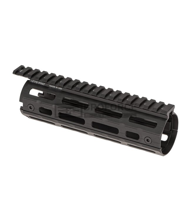 Leapers AR-15 7.2 Inch Super Slim Drop In Handguard M-LOK - Black