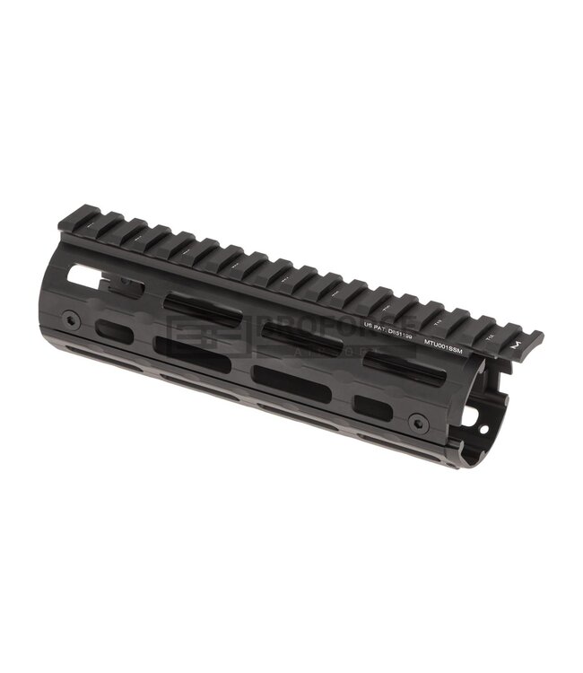 Leapers AR-15 7.2 Inch Super Slim Drop In Handguard M-LOK - Black