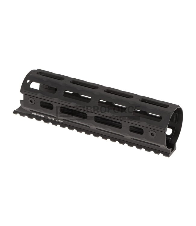 Leapers AR-15 7.2 Inch Super Slim Drop In Handguard M-LOK - Black