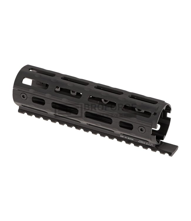 Leapers AR-15 7.2 Inch Super Slim Drop In Handguard M-LOK - Black