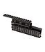 Leapers AK47 Quad Rail Handguard - Black
