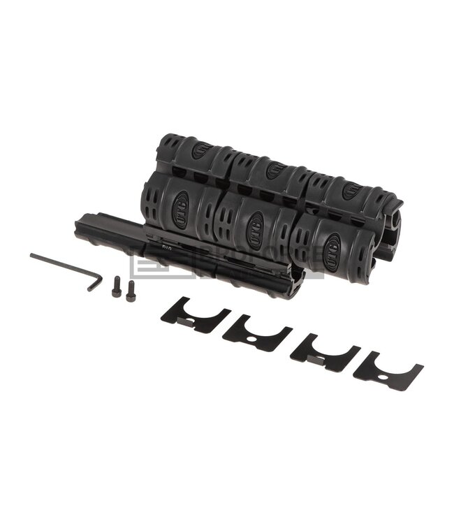 Leapers AK47 Quad Rail Handguard - Black