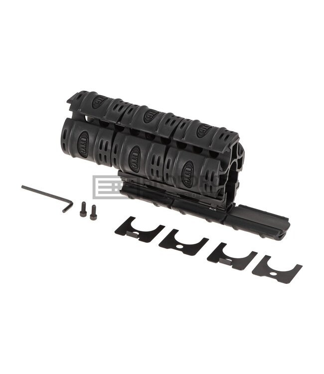 Leapers AK47 Quad Rail Handguard - Black