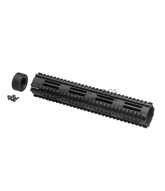 Madbull Dragon Fire CNC Handguard 12.5 Inch - Black