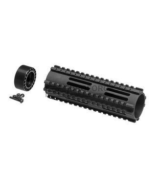 Madbull Dragon Fire CNC Handguard 7.125 Inch - Black