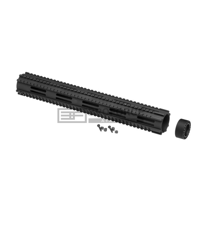 Madbull Dragon Fire CNC Handguard 16.25 Inch - Black