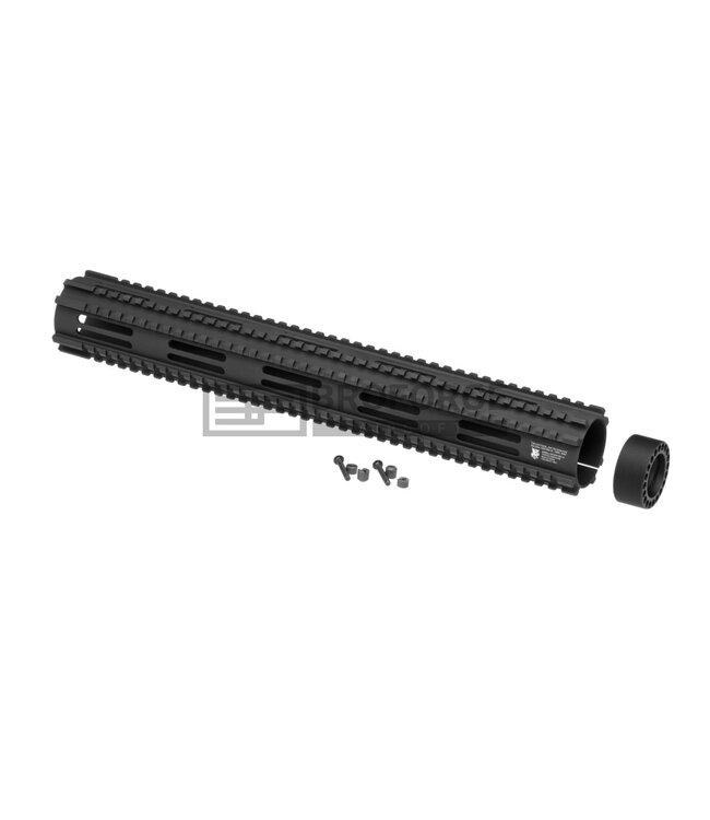 Madbull Dragon Fire CNC Handguard 16.25 Inch - Black