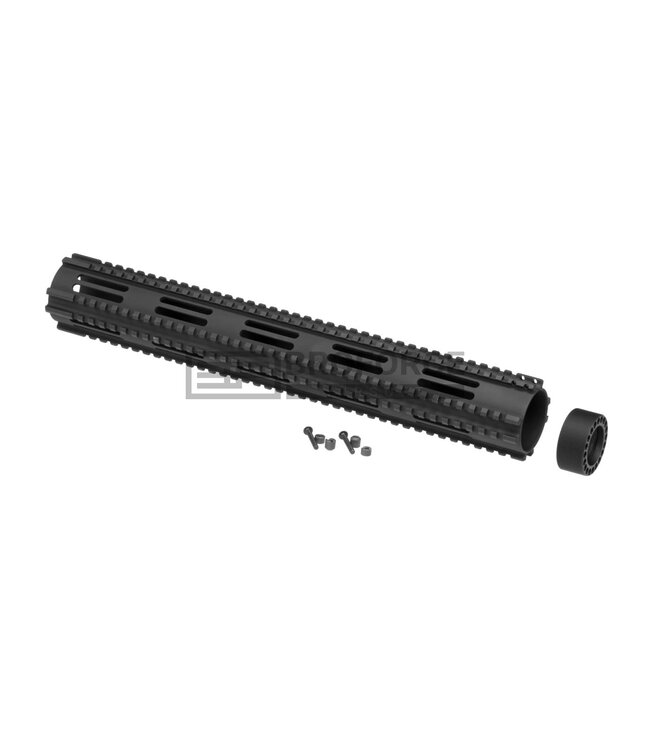 Madbull Dragon Fire CNC Handguard 16.25 Inch - Black