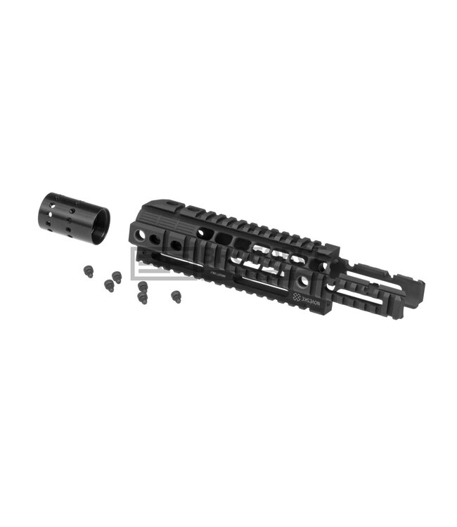 Madbull Noveske 10 Inch Free Float Handguard Open Top - Black