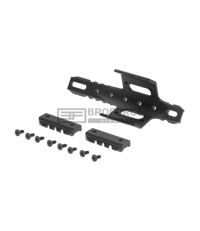 Action Army T10 Front Rail - Black