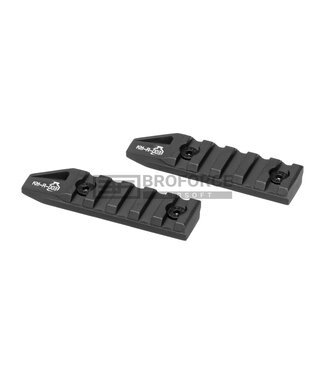 Ares 3 Inch Keymod Rail 2-Pack - Black