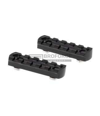 Ares 2.5 Inch M-LOK Rail 2-Pack - Black Ares 2.5 Inch M-LOK Rail 2-Pack - Black