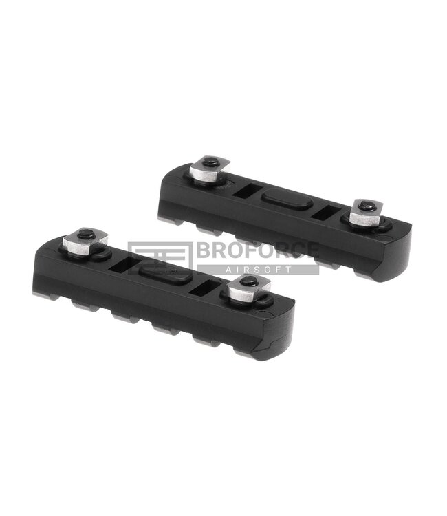 Ares 2.5 Inch M-LOK Rail 2-Pack - Black