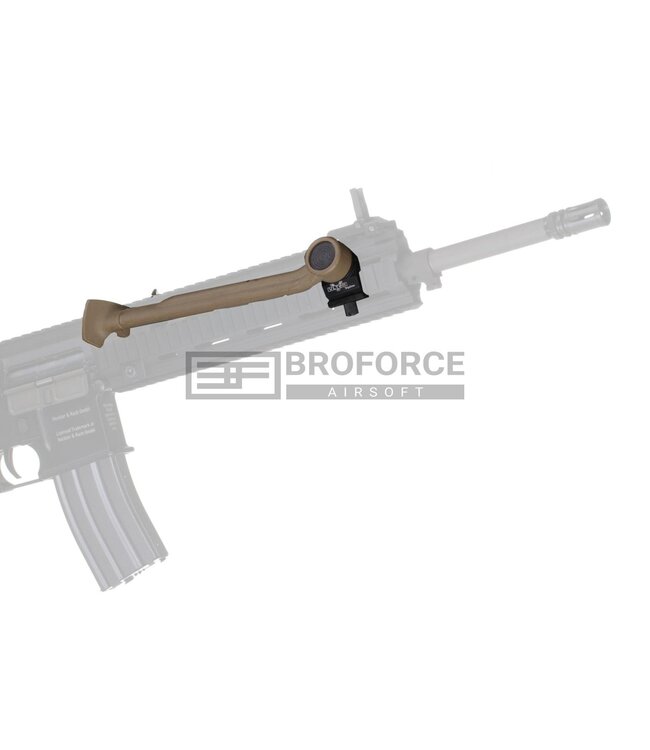 Big Dragon Side Rail Bipod - Tan