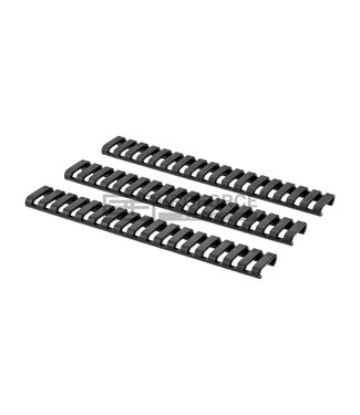 Ergo 18 Slot LowPro Ladder Rail Cover - 3 pcs - Black