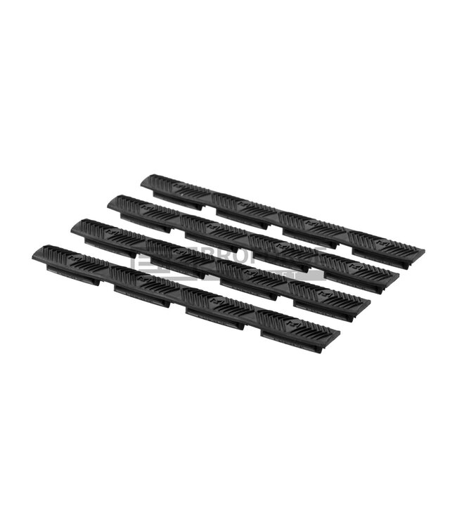 Ergo Wedgelok M-LOK Rail Cover - 4 pcs - Black