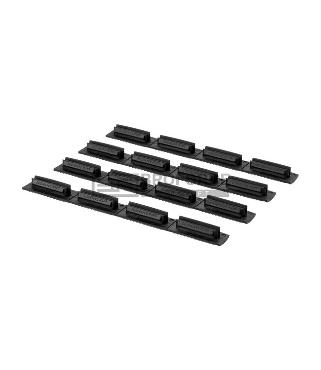 Ergo Wedgelok M-LOK Rail Cover - 4 pcs - Black