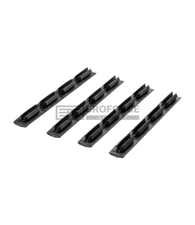 Ergo Wedgelok M-LOK Rail Cover - 4 pcs - Black